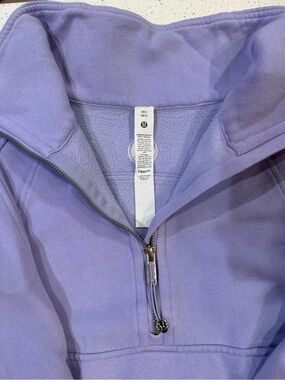 lululemon athletica Lavender Half-Zip Teddy Pullover Jacket
